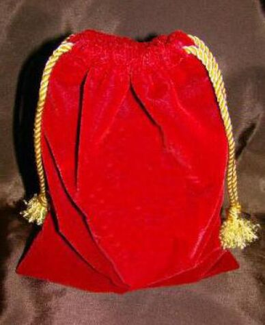 red bag to attract money